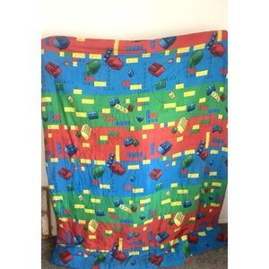 Rare Y2K Twin Lego Comforter‎ Boys Bedding Legos